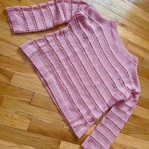 Missguided Sweater Top - Light Pink